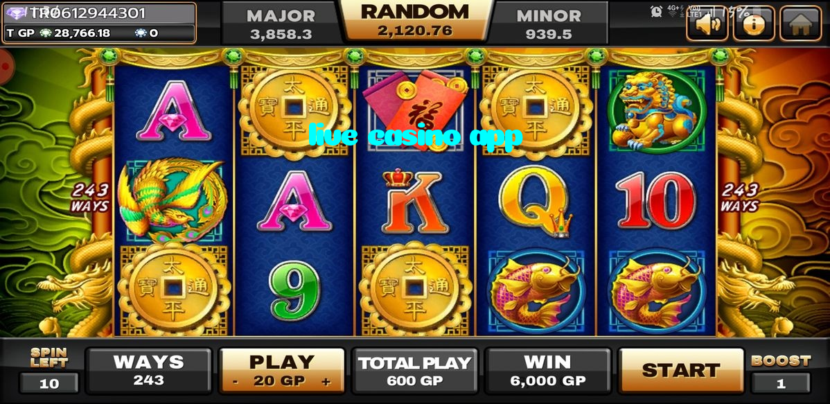 live casino app